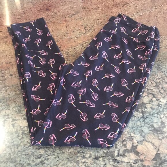 OS LuLaRoe Leggings EE12 2362 - Picture 1 of 3